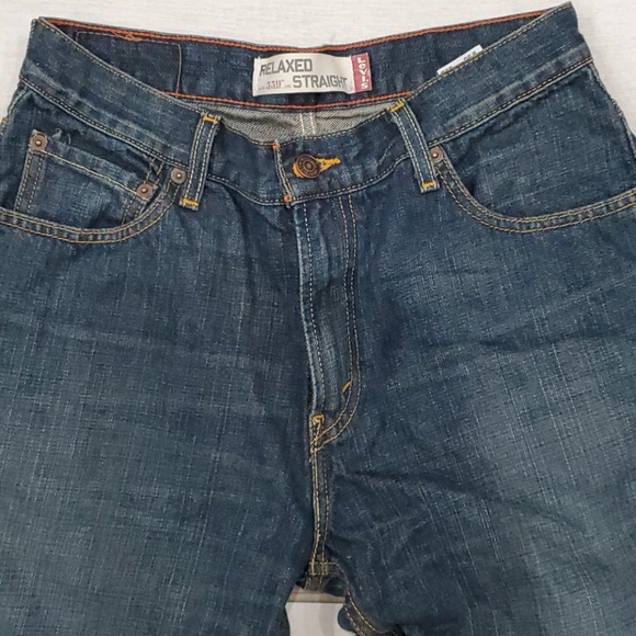 Men's Relax Straight Levi's Jeans Size W 30 L 32 - Picture 2 of 5
